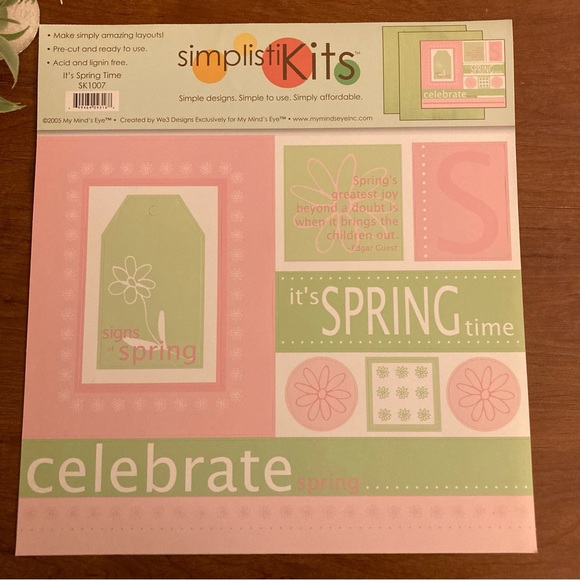 MME • 3 “Season” Themed SimplistiKits - Picture 4 of 9